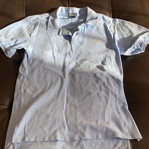 Polo Boys Baby Blue/Yellow Polo